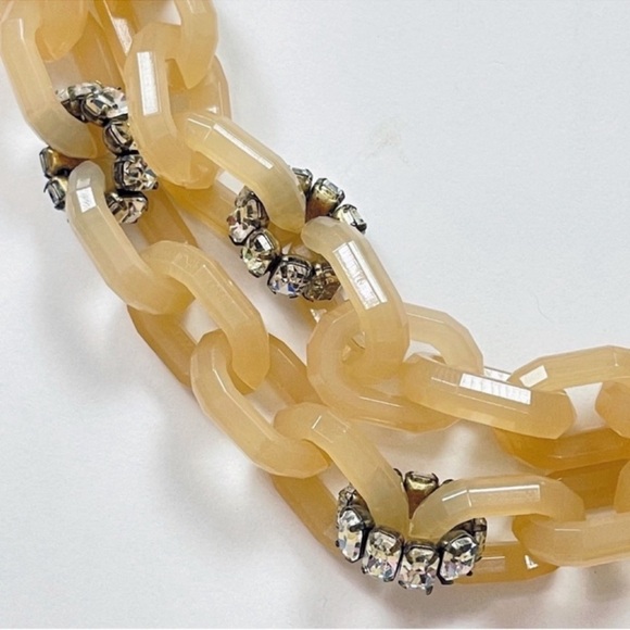 J. Crew Lucite Link Necklace - Picture 6 of 6